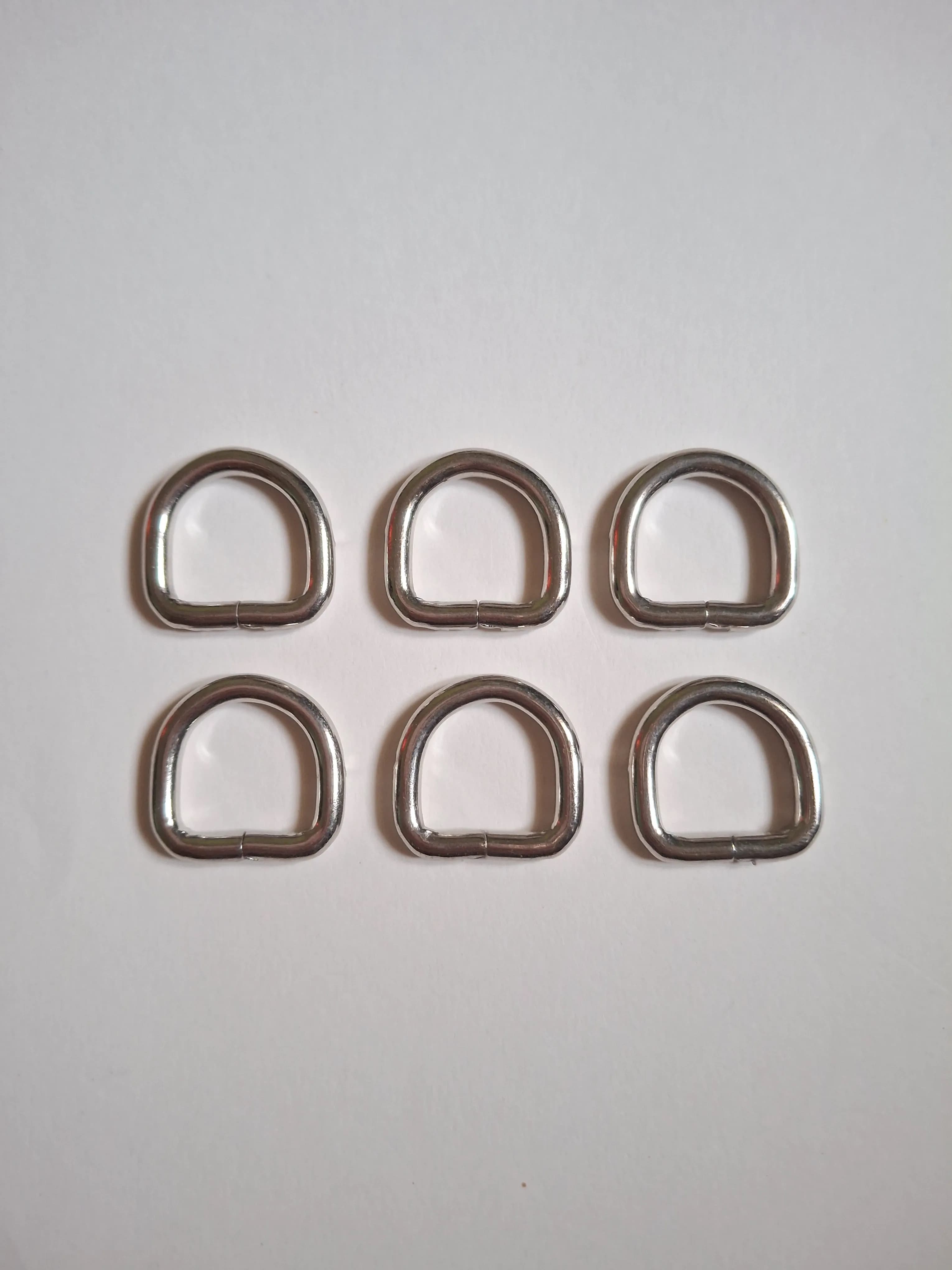 D-Ring Buckle Silver