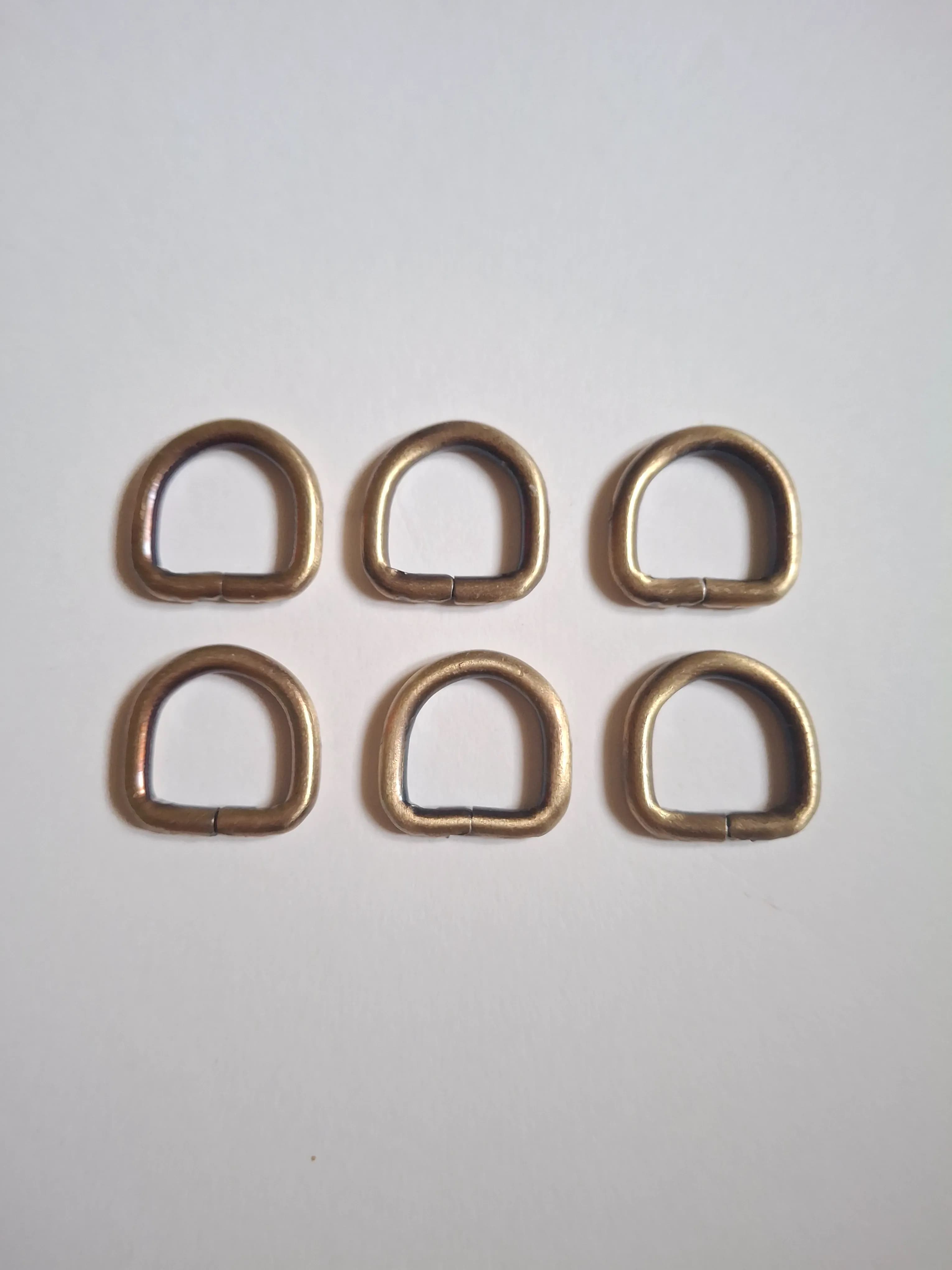D-Ring Buckle Brass